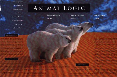Animal Logic II Press Release - Front Cover